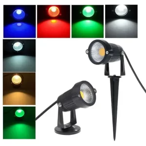 SPOT PIQUET COB 6W ALUMINIUM RGB PROLUX