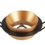 SPOT ROND ALUMINUM NOIR+OR  TOMEK